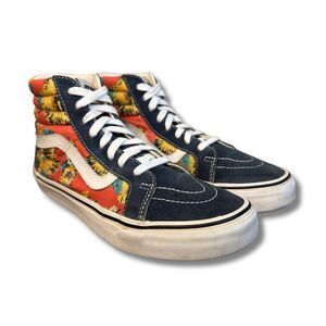 VANS x Star Wars Sk8-Hi Sneakers Yoda Aloha Tropical Men's US 7 W 8.5 Limited Ed